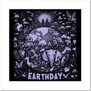 Earth day Posters and Art